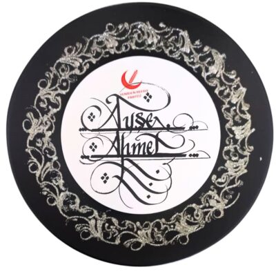 Hattatalibey – Kişiye Özel Kaligrafi Sanatlı Seramik Tabak (Ürün Kodu: TK004)