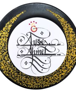 Hattatalibey – Kişiye Özel Kaligrafi Sanatlı Seramik Tabak (Ürün Kodu: TK003)