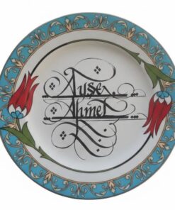 Hattatalibey – Kişiye Özel Gümüş  Kol Düğmesi Üzerine İsim Yazılı KD-001